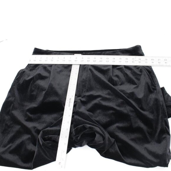 NWT gap pants Women's 18 Velvet jogger true black pockets elastic back - Picture 12 of 15